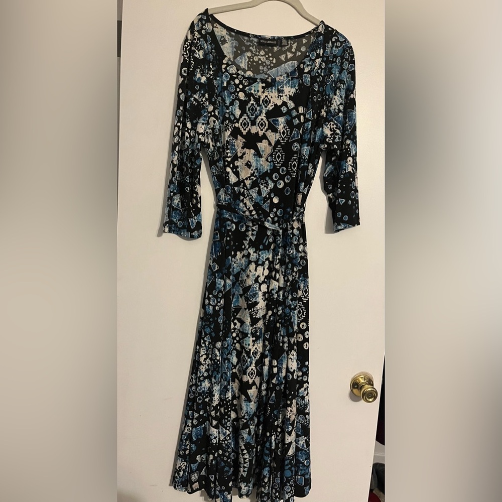 Nina Leonard XL dress - like new!
